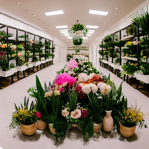 Beautiful indoor houseplants